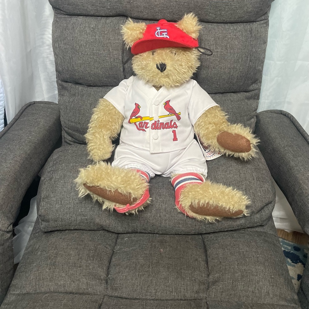 Genuine Merchandise Cardinals Bear with Red Cap